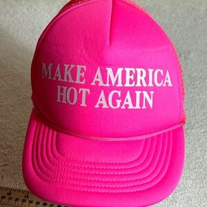 Bold Pink Statement Cap